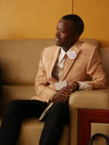 Raphael with AU Youth Envoy